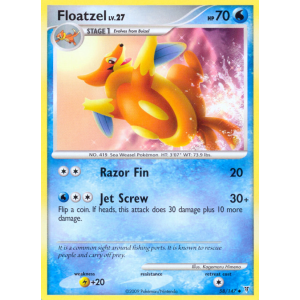 Floatzel 58/147 Pokemon TCG Platinum Supreme Victors