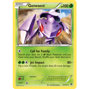 Genesect 10/101 Pokemon TCG Black & White Plasma Blast