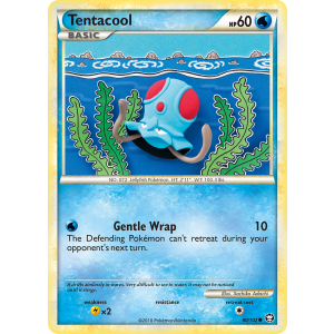 Tentacool 80/102 Pokemon TCG HeartGold & SoulSilver HSTriumphant