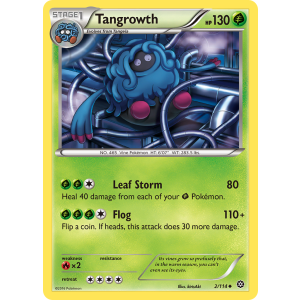 Tangrowth 2/114 Pokemon TCG XY Steam Siege