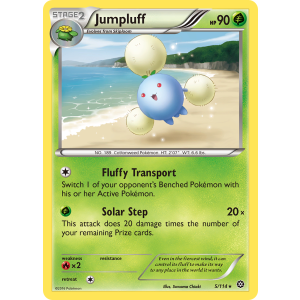 Jumpluff 5/114 Pokemon TCG XY Steam Siege