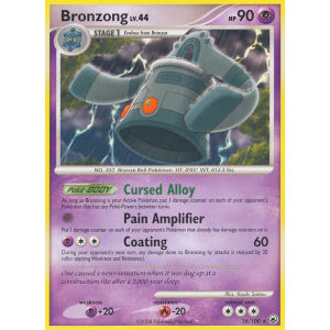 Bronzong 16/100 Pokemon TCG Diamond & Pearl Majestic Dawn