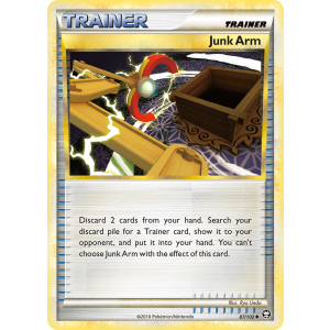 Junk Arm 87/102 Pokemon TCG HeartGold & SoulSilver HSTriumphant