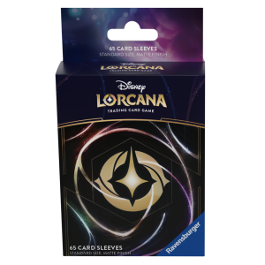 Disney Lorcana Logo Black Card Sleeves