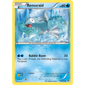 Remoraid 18/101 Pokemon TCG Black & White Plasma Blast