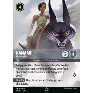 Enchanted Namaari - Morning Mist 216/204 Disney Lorcana TCG Rise of the Floodborn