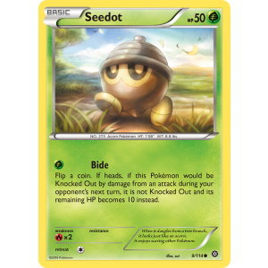 Seedot 9/114 Pokemon TCG XY Steam Siege