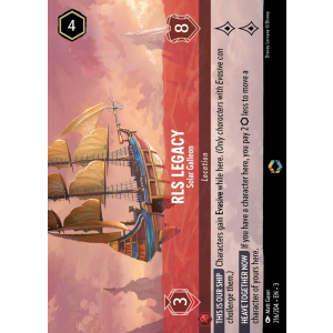 Enchanted RLS Legacy - Solar Galleon 216/204 Disney Lorcana TCG Into the Inklands