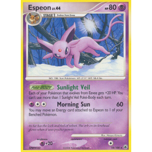 Espeon 18/100 Pokemon TCG Diamond & Pearl Majestic Dawn