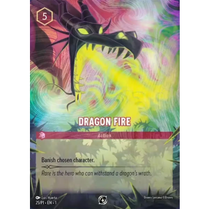 Promo Dragon Fire 25/204 Disney Lorcana TCG Challenge Promo