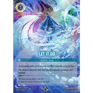 Promo Let It Go 41/204 Disney Lorcana TCG Challenge Promo