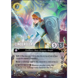 Promo Cinderella - Stouthearted 42/204 Disney Lorcana TCG Challenge Promo