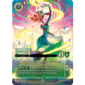 Enchanted Clarabelle - Light on Her Hooves 211/204 Disney Lorcana TCG Shimmering Skies