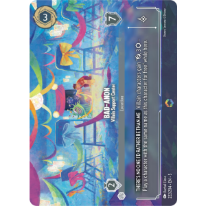 Enchanted Bad-Anon - Villain Support Center 222/204 Disney Lorcana TCG Shimmering Skies