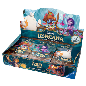 Disney Lorcana Azurite Sea Booster Box 24 Packs