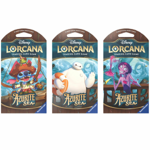 Disney Lorcana Azurite Sea Sleeved Booster Pack 12 Cards