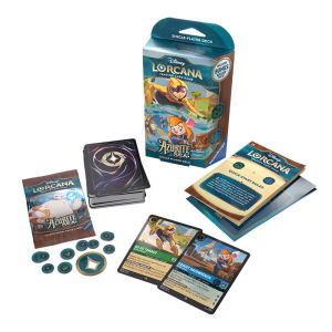 Disney Lorcana Azurite Sea Starter Deck Go Go Tomago & Gadget Hackwrench