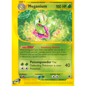 Meganium 54/165 Pokemon TCG E-Card Expedition Base Set