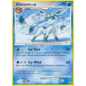 Glaceon 20/100 Pokemon TCG Diamond & Pearl Majestic Dawn