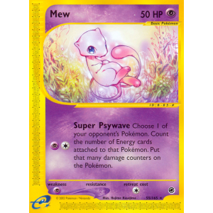 Mew 55/165 Pokemon TCG E-Card Expedition Base Set