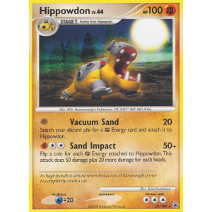 Hippowdon 21/100 Pokemon TCG Diamond & Pearl Majestic Dawn