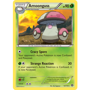 Amoonguss 13/114 Pokemon TCG XY Steam Siege