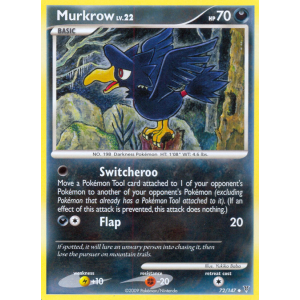 Murkrow 72/147 Pokemon TCG Platinum Supreme Victors