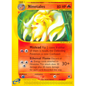 Ninetales 57/165 Pokemon TCG E-Card Expedition Base Set