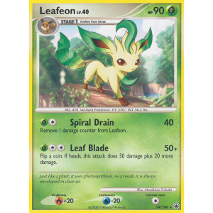 Leafeon 24/100 Pokemon TCG Diamond & Pearl Majestic Dawn