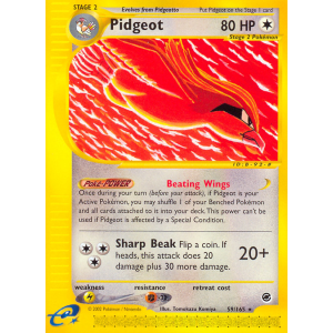 Pidgeot 59/165 Pokemon TCG E-Card Expedition Base Set