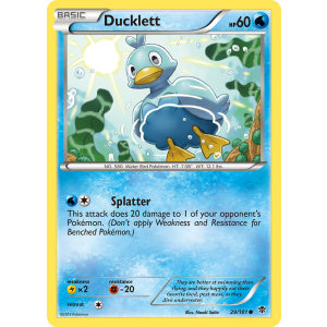 Ducklett 29/101 Pokemon TCG Black & White Plasma Blast