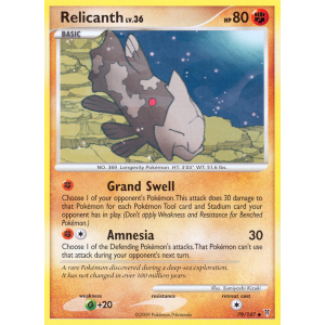 Relicanth 79/147 Pokemon TCG Platinum Supreme Victors