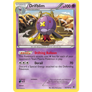 Drifblim 35/101 Pokemon TCG Black & White Plasma Blast