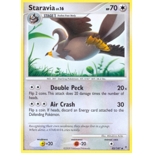 Staravia 85/147 Pokemon TCG Platinum Supreme Victors