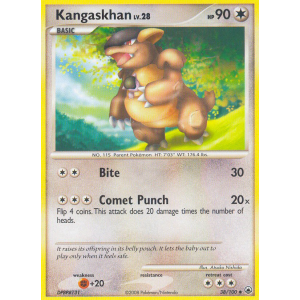 Kangaskhan 38/100 Pokemon TCG Diamond & Pearl Majestic Dawn