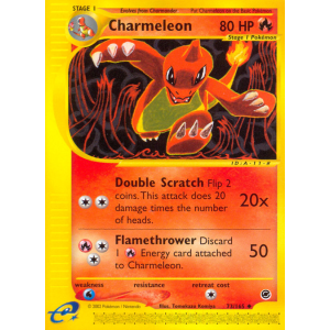 Charmeleon 73/165 Pokemon TCG E-Card Expedition Base Set