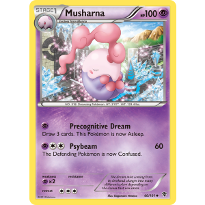 Musharna 40/101 Pokemon TCG Black & White Plasma Blast