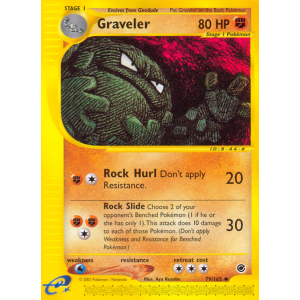 Graveler 79/165 Pokemon TCG E-Card Expedition Base Set