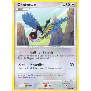 Chatot 95/147 Pokemon TCG Platinum Supreme Victors