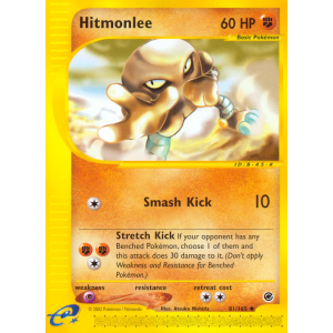 Hitmonlee 81/165 Pokemon TCG E-Card Expedition Base Set