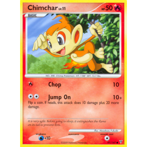 Chimchar 97/147 Pokemon TCG Platinum Supreme Victors