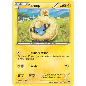 Mareep 38/114 Pokemon TCG XY Steam Siege