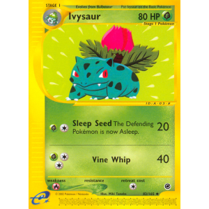 Ivysaur 82/165 Pokemon TCG E-Card Expedition Base Set