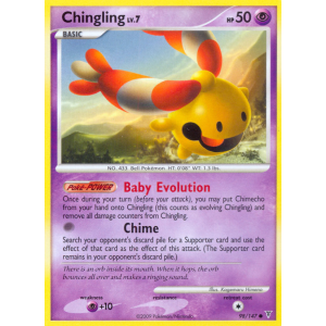 Chingling 98/147 Pokemon TCG Platinum Supreme Victors