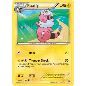 Flaaffy 39/114 Pokemon TCG XY Steam Siege