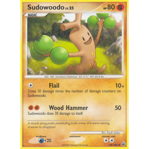 Sudowoodo 48/100 Pokemon TCG Diamond & Pearl Majestic Dawn