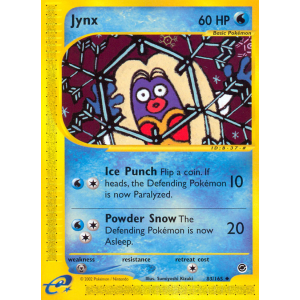 Jynx 83/165 Pokemon TCG E-Card Expedition Base Set