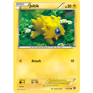 Joltik 41/114 Pokemon TCG XY Steam Siege