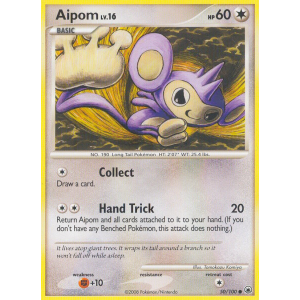 Aipom 50/100 Pokemon TCG Diamond & Pearl Majestic Dawn