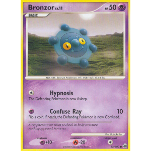 Bronzor 52/100 Pokemon TCG Diamond & Pearl Majestic Dawn